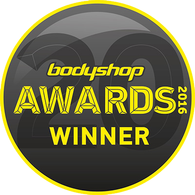 Proud winners of the Bodyshop Magazine Educational & Training Award 2016